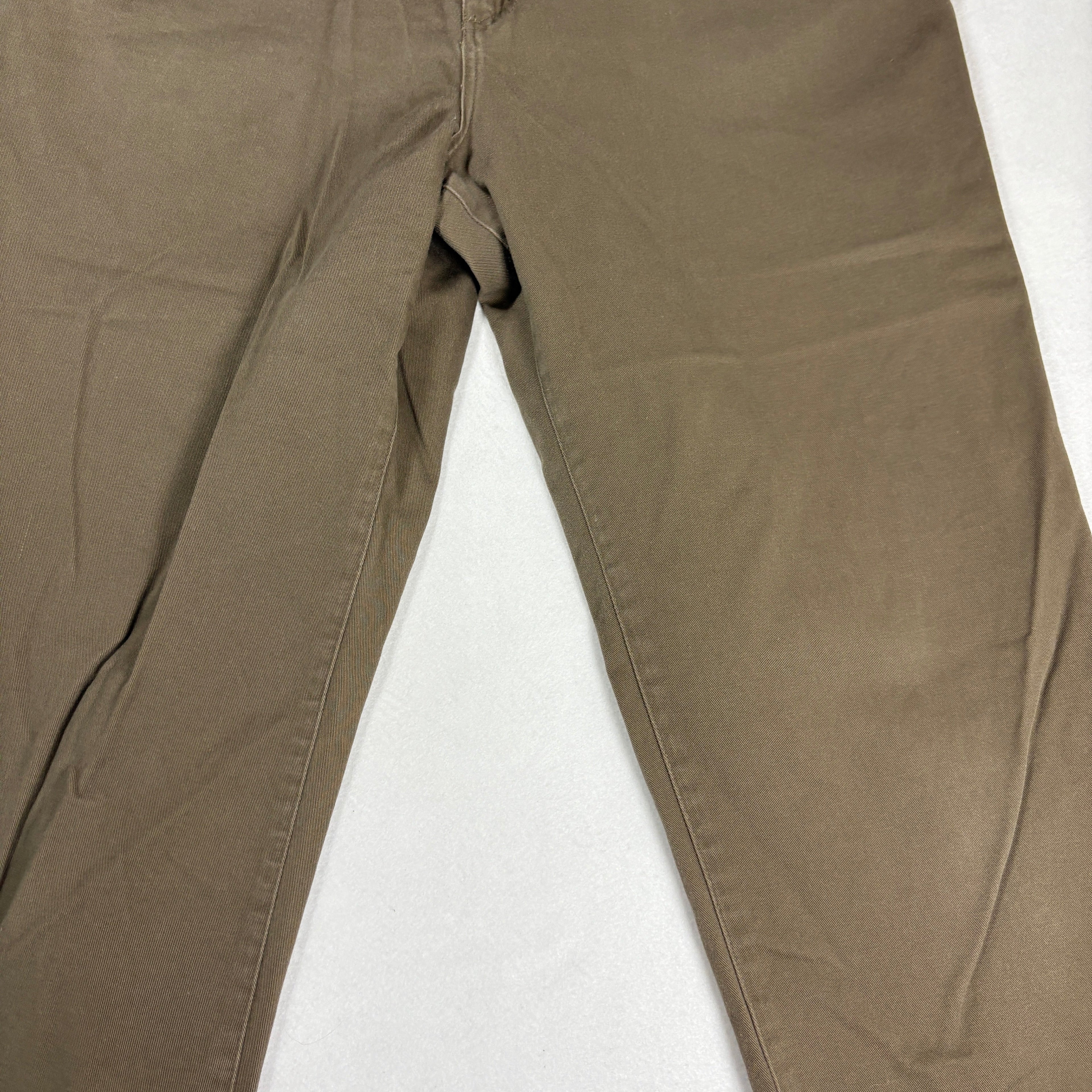 Ralph Lauren Womens Jeans 12 Brown Straight Leg 100% Cotton Vintage Y2K