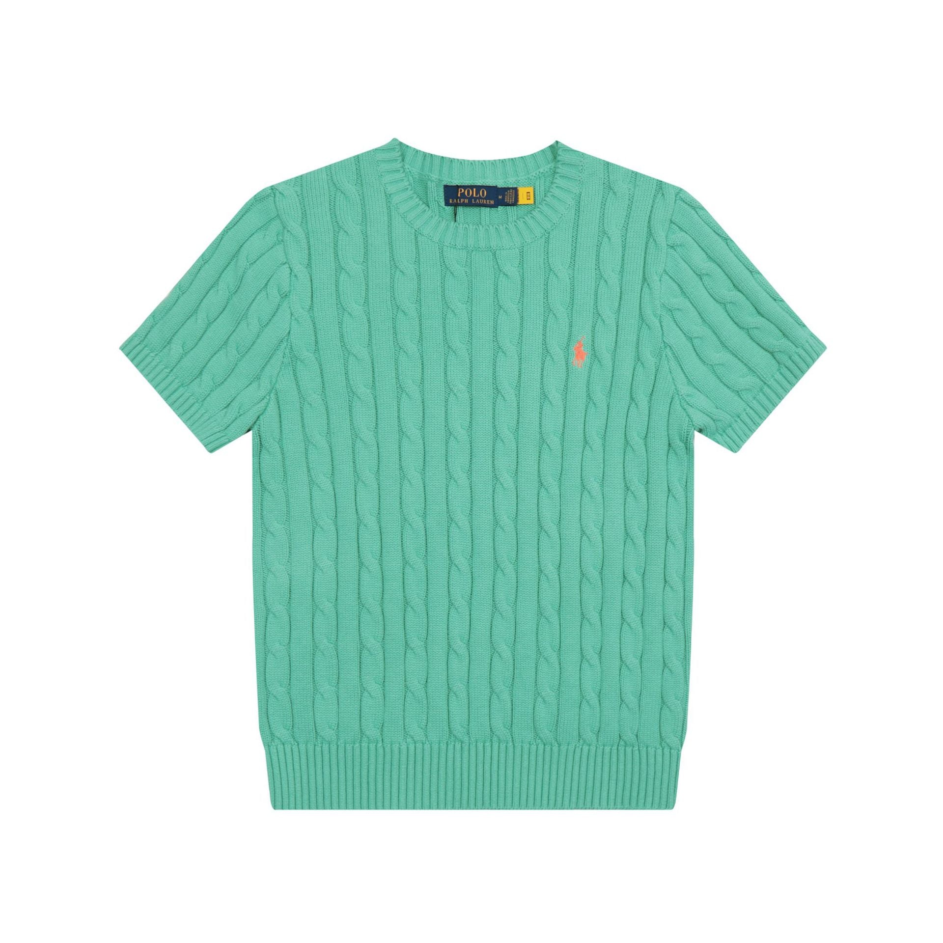 Ralph Lauren Knitted sweaters Ralph Lauren Knitted Short Sleeved Shirt Small Standard Twist Knitted Crew Neck Short Sleeve
