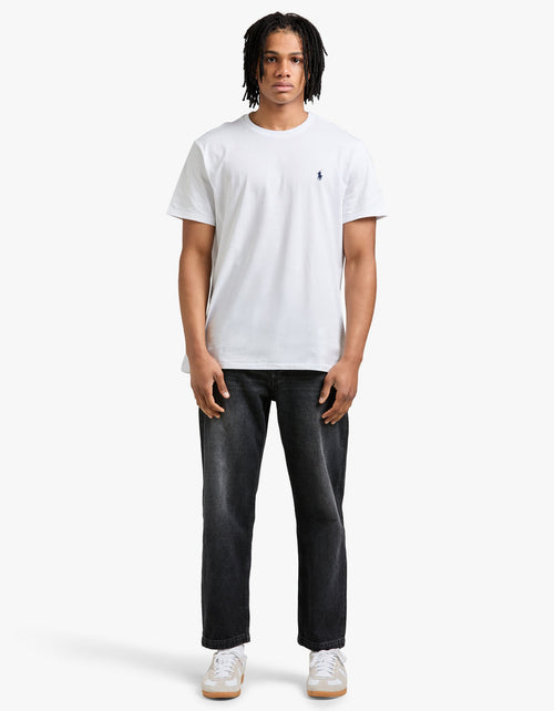 Custom Slim Fit Crew Neck T Shirt - White