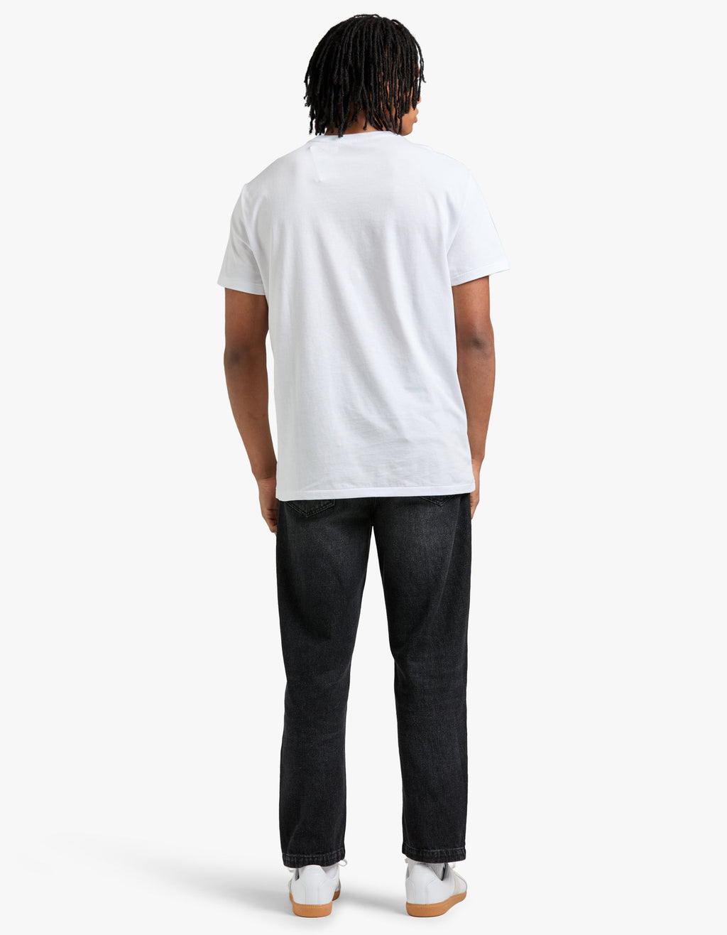 Custom Slim Fit Crew Neck T Shirt - White
